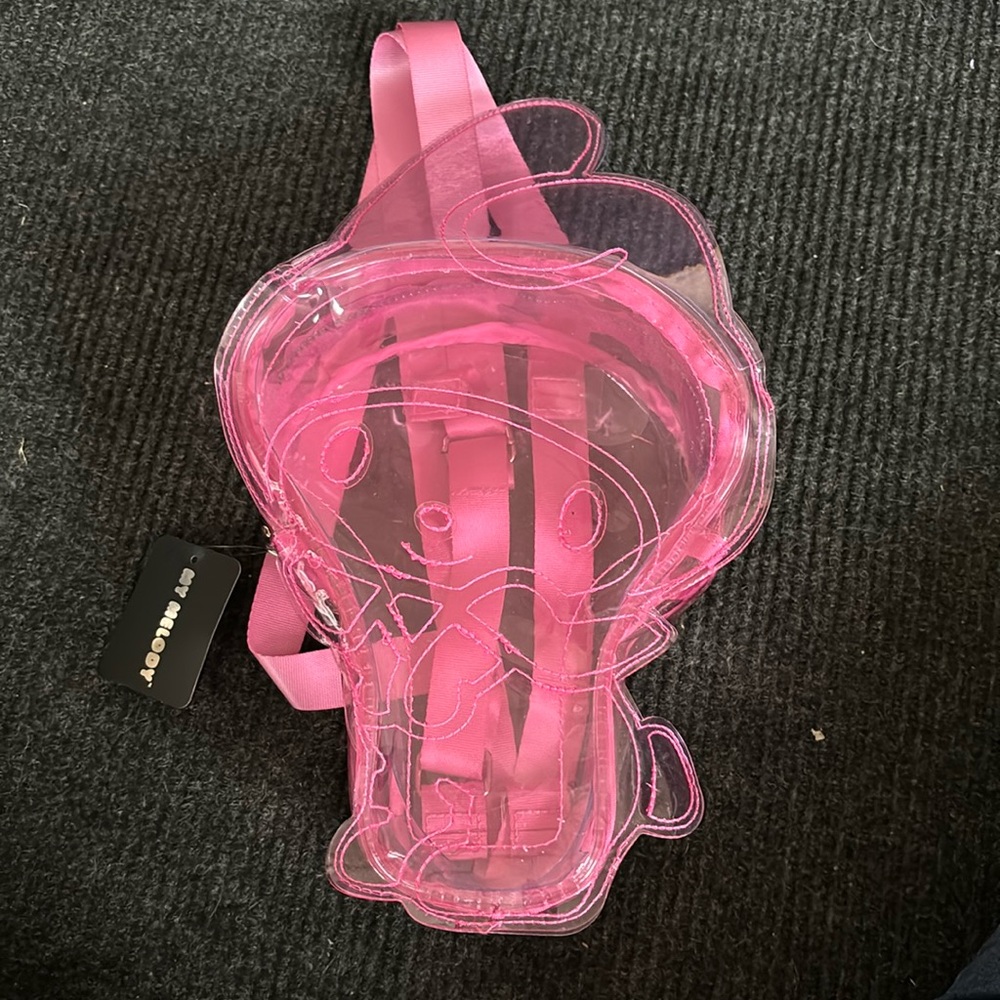 Sanrio bioworld my melody clear mini backpack